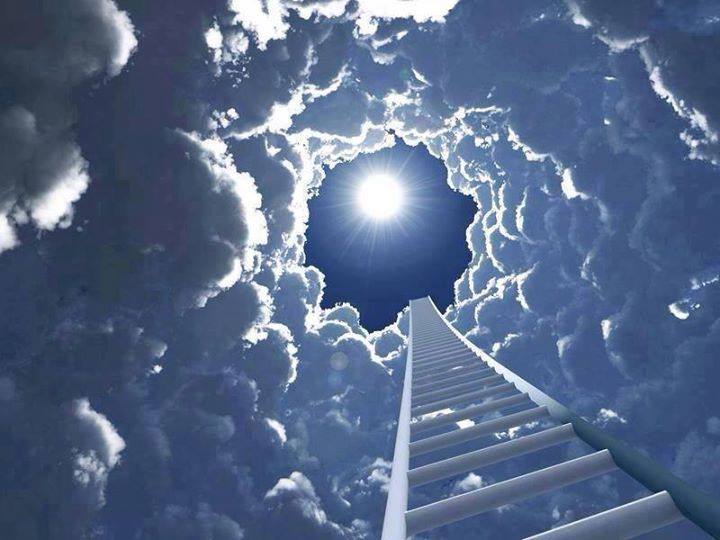 Ladder to clouds